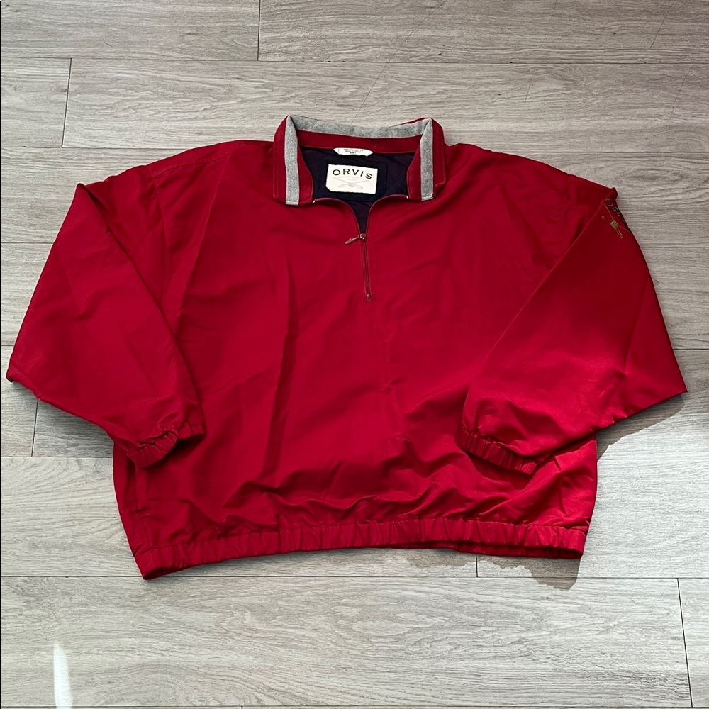 Orvis Crimson Half-Zip Pullover - image 1